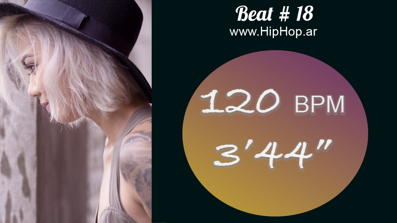 Sweet Lofi & Playa, Relax y BASE de RAP + Harp + Bass + Bassoon Solo + Grand Piano [Beat # 18]